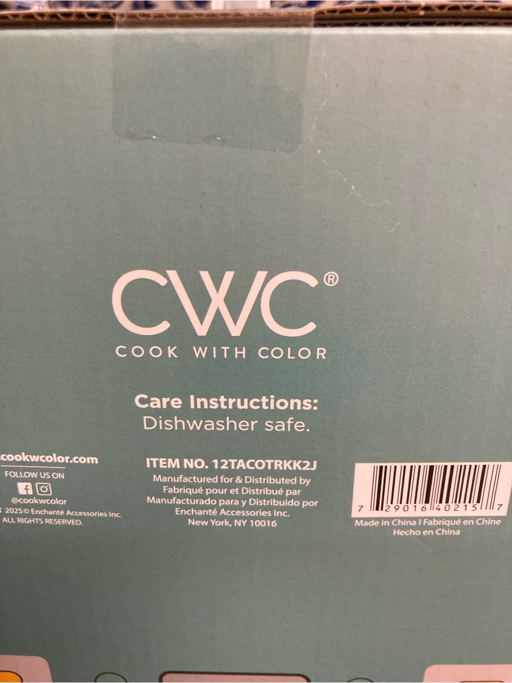 CWC Taco Kit Set - Teal & Multicolor - Picture 5 of 5